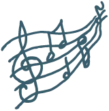 Icono música