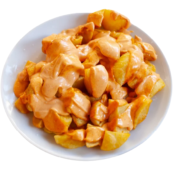 Ración de "Patatas bravas"